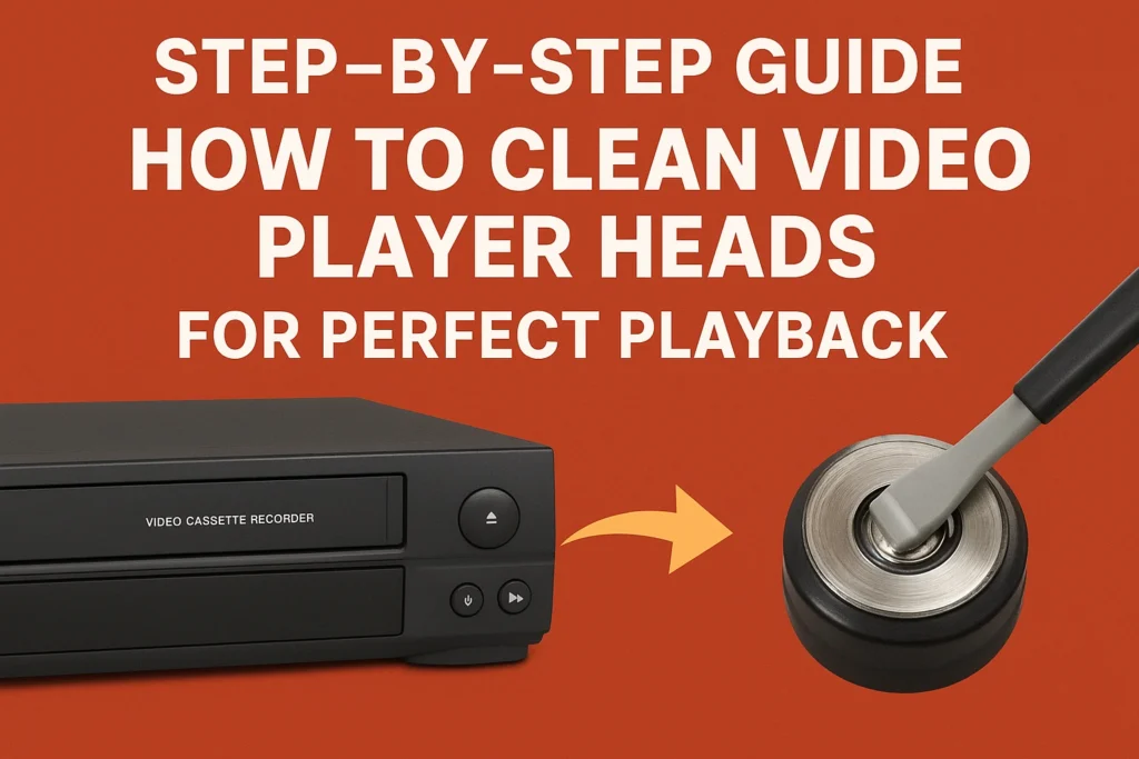Step-by-Step Guide: How to Clean Video Player Heads for Perfect Playback