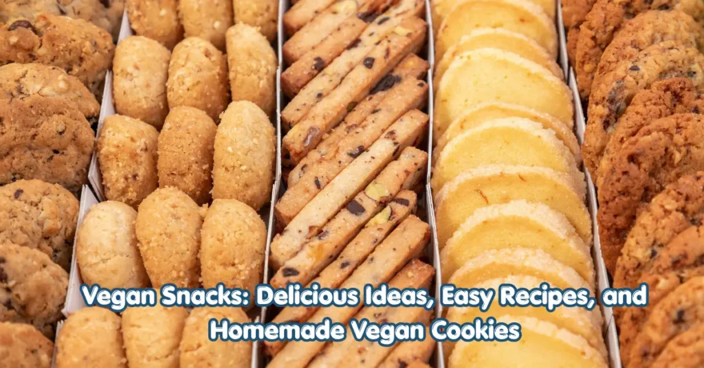 Vegan Snacks Delicious Ideas, Easy Recipes, and Homemade Vegan Cookies