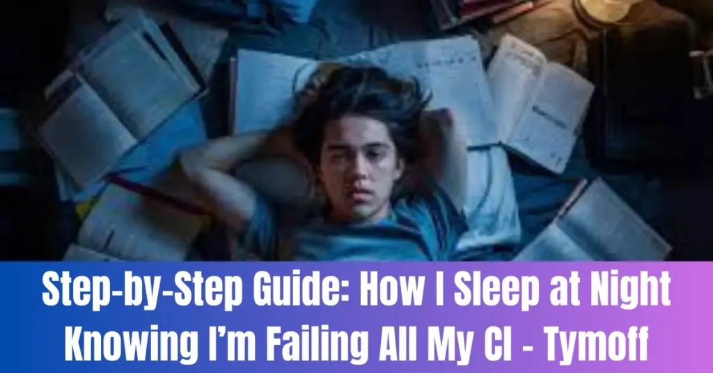 Step-by-Step Guide: How I Sleep at Night Knowing I’m Failing All My Cl – Tymoff