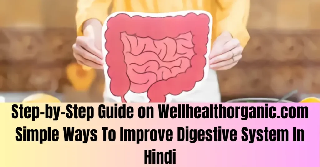 Step-by-Step Guide on Wellhealthorganic.com Simple Ways To Improve Digestive System In Hindi