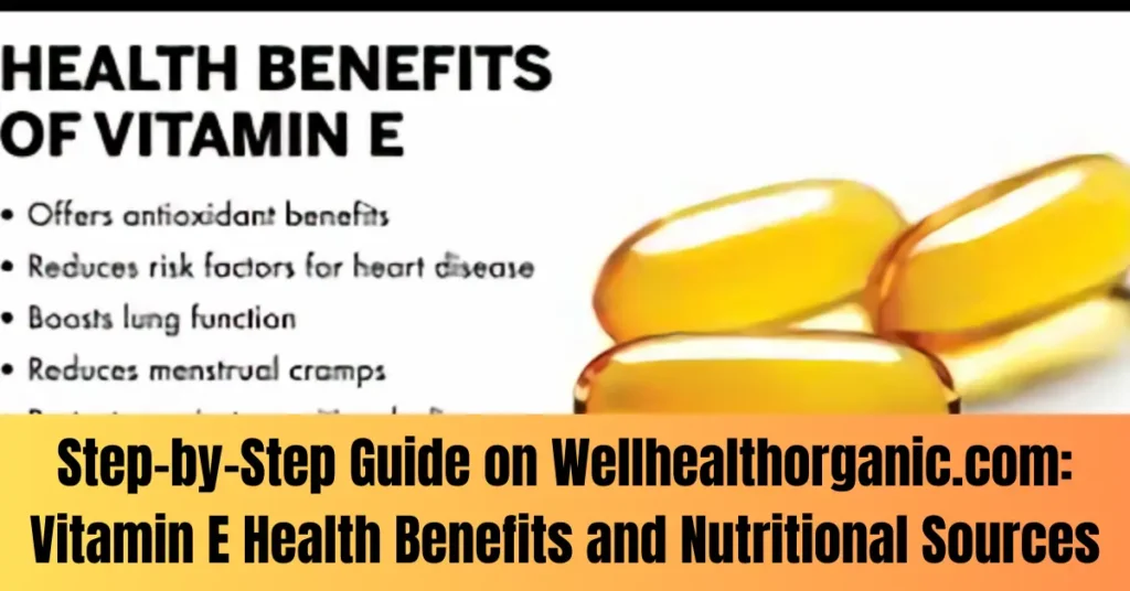 Step-by-Step Guide on Wellhealthorganic.com: Vitamin E Health Benefits and Nutritional Sources