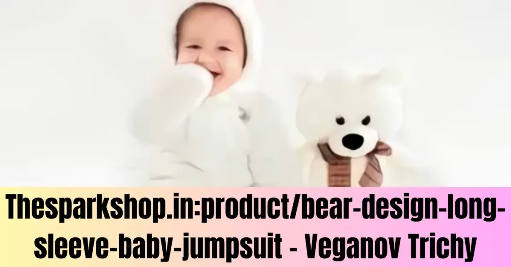 Thesparkshop.in:product/bear-design-long-sleeve-baby-jumpsuit - Veganov Trichy