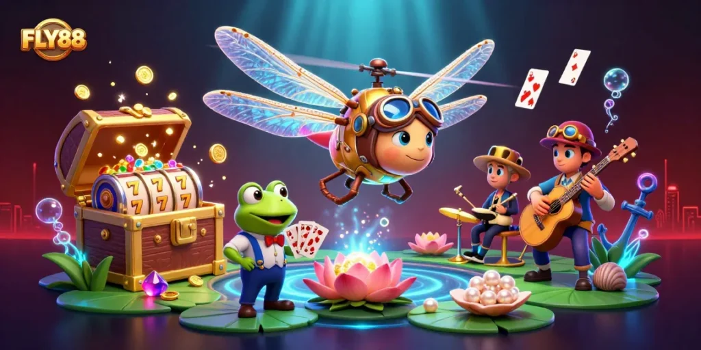 FLY88 Entertainment Platform for Competitive and Casual Online Games