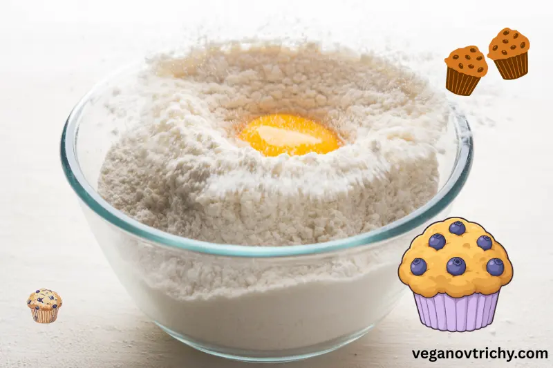 how to make vegan muffins step by step
