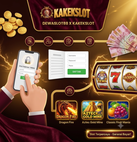 Buat Akun Slot Terpercaya Dewaslot88 di Kakekslot