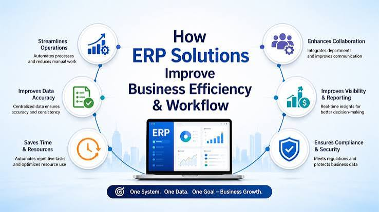 How ERP Software Helps Businesses Improve Efficiency and Growth