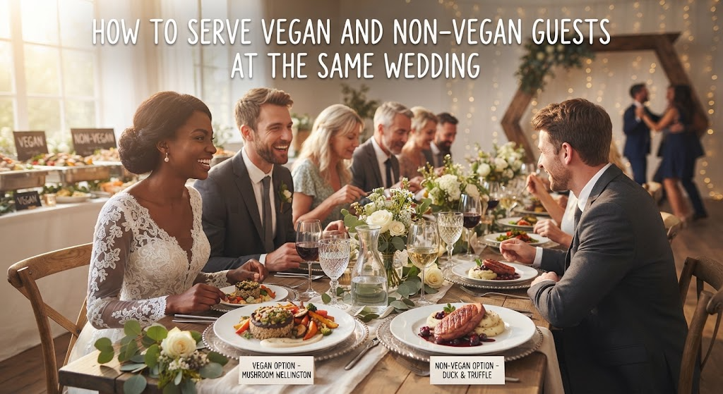 How to Serve Vegan and Non-Vegan Guests at the Same Wedding