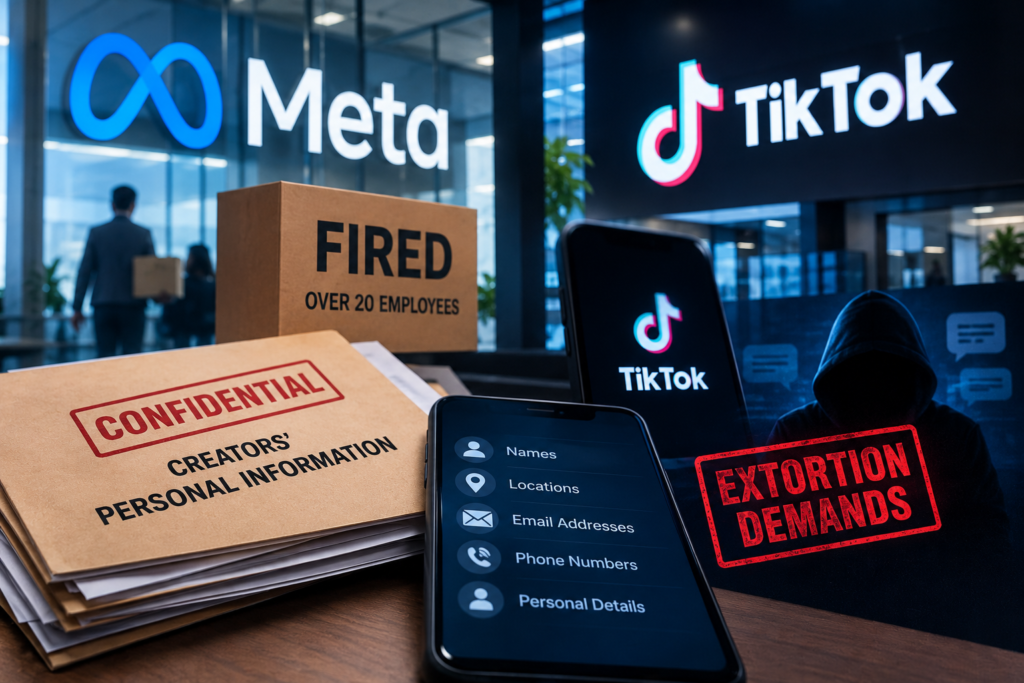 Meta and TikTok Fire Employees Over Confidential Information Leaks