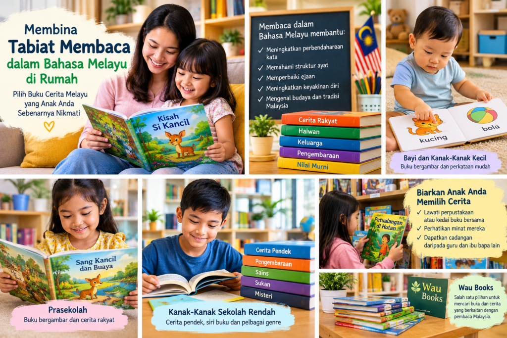 Building a Bahasa Melayu Reading Habit at Home: How to Choose Malay Storybooks Your Child Will Actually Enjoy