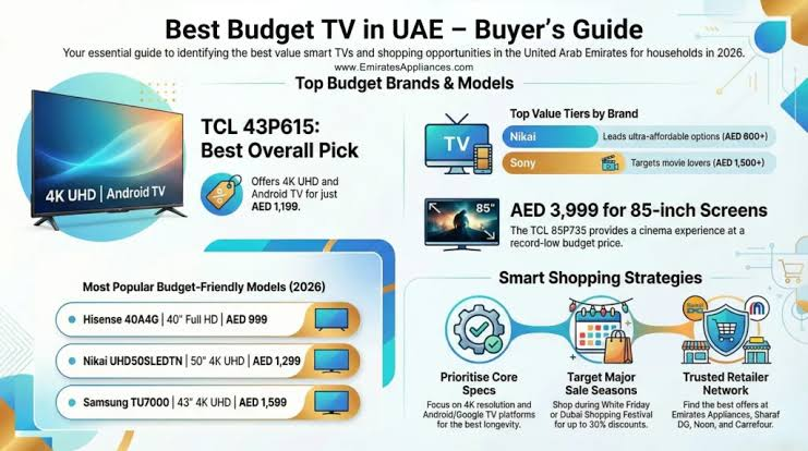 TV Price in Dubai and UAE: What to Expect and How to Buy Smarter