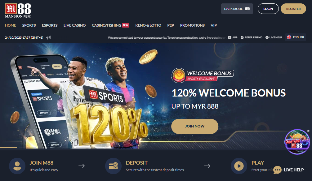 MM88 – Trusted Online Casino and Sports Betting Platform