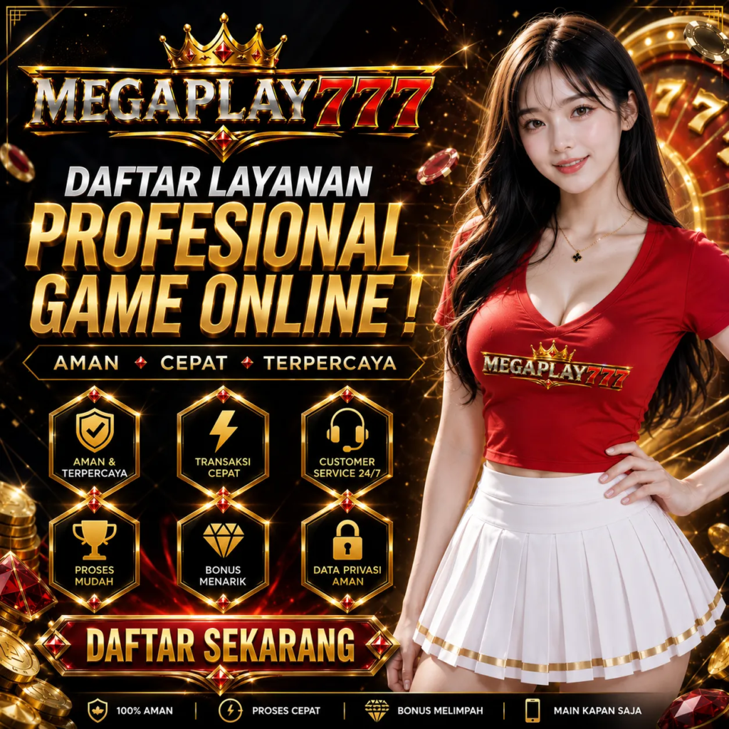 MEGAPLAY777 Situs Slot Gacor Nomor 1 dan Situs Online Terpercaya Di Indonesia