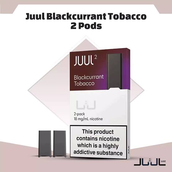 Blackcurrant Tobacco JUUL 2 Pods for UAE Evenings