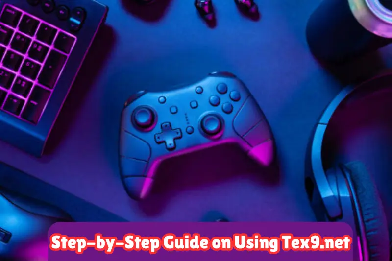 step-by-step guide on using tex9.net