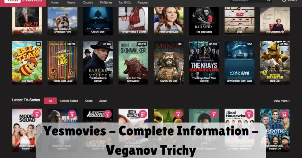yesmovies - complete information - veganov trichy